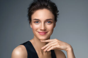 Woman with fresh, youthful face from a facelift in Los Altos, CA