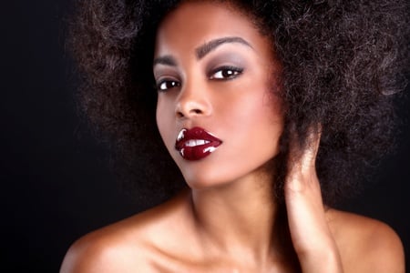 Beautiful African American Black Woman
